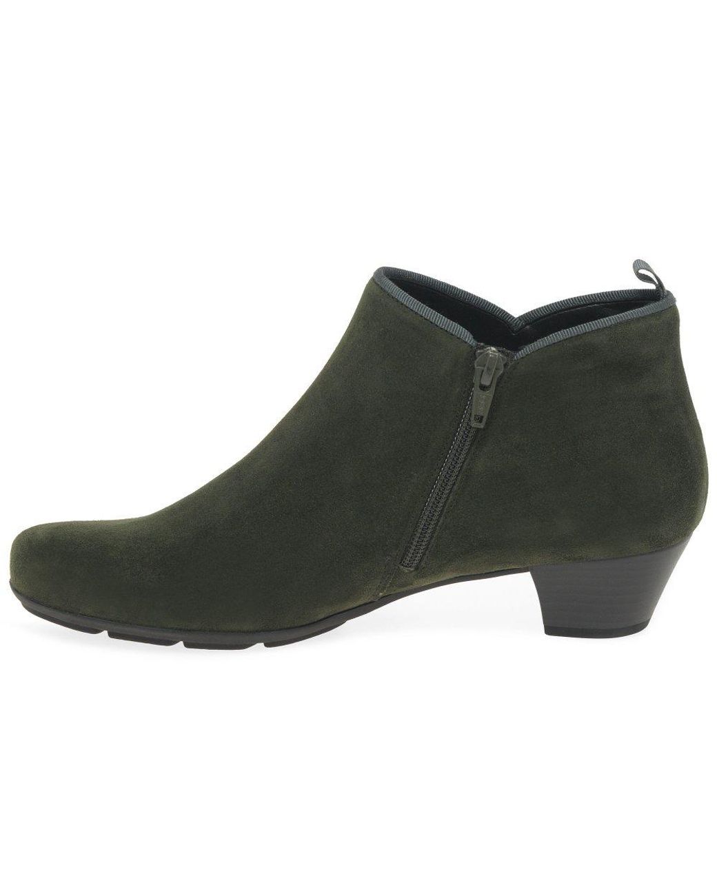 Gabor Green Trudy Ankle Boots