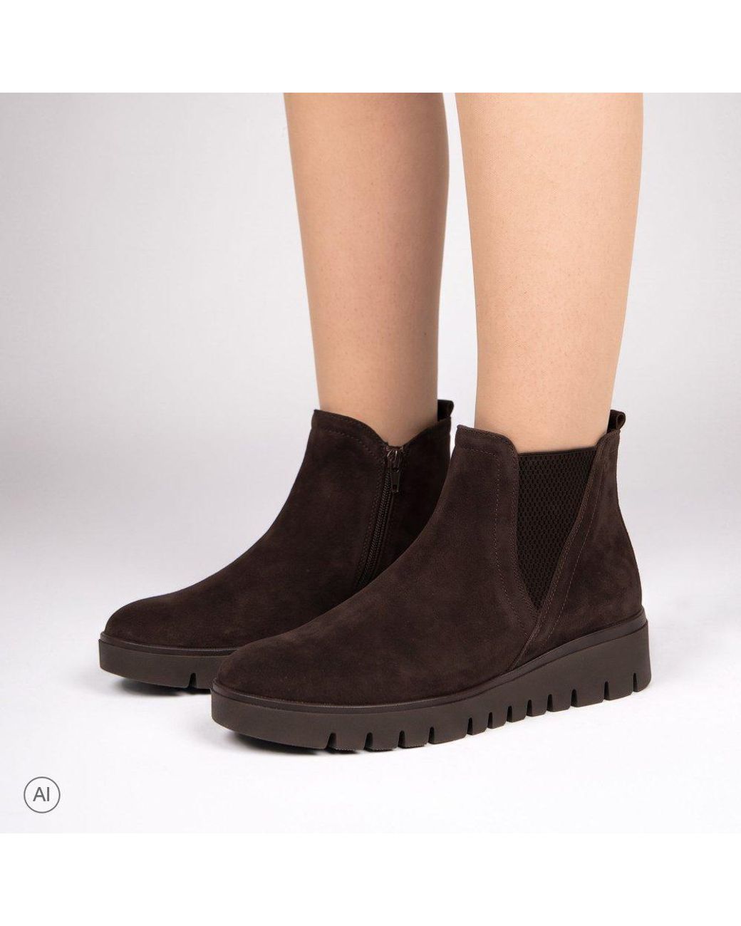 Gabor Brown Dublin Chelsea Boots