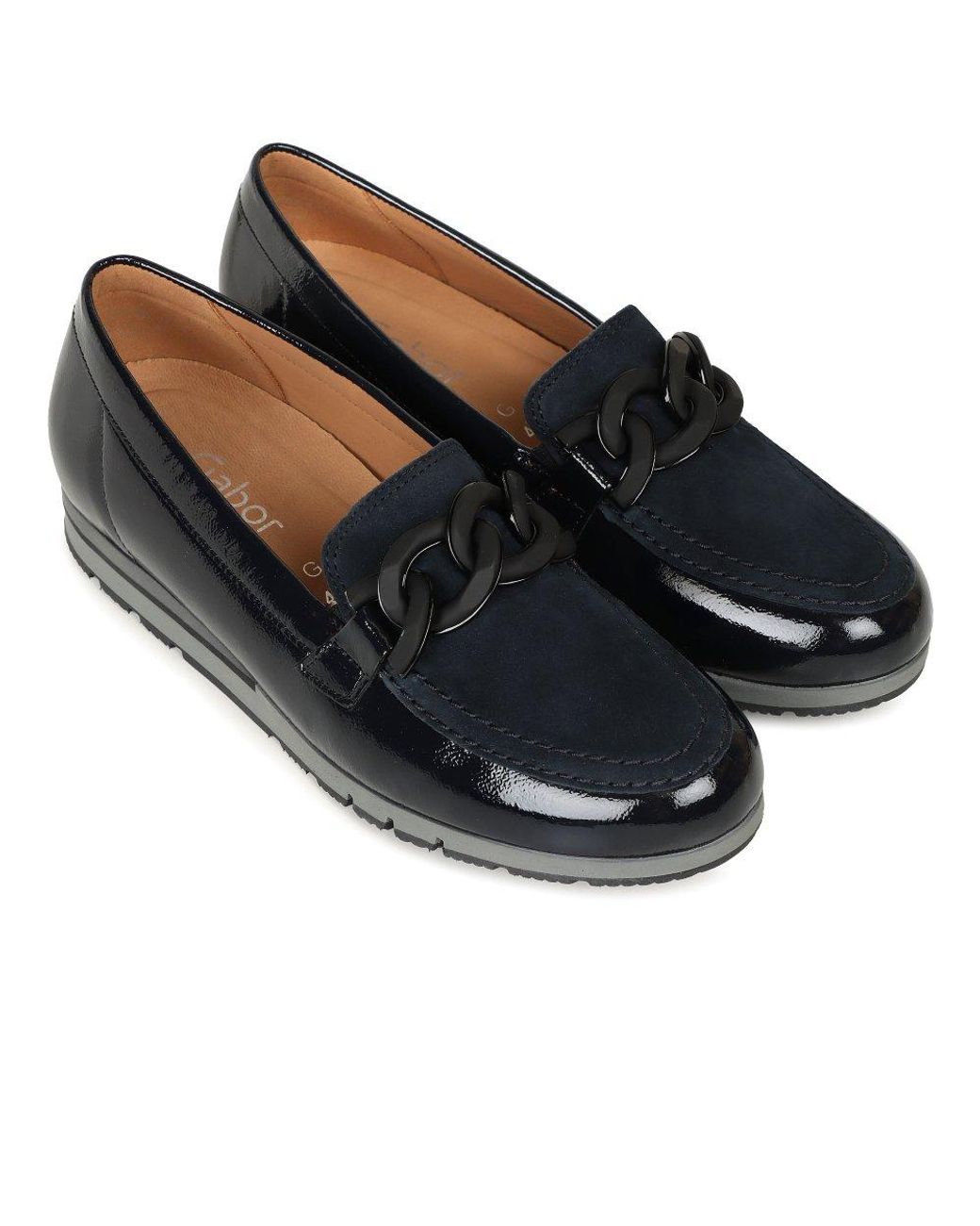 Gabor Blue Bea Loafers