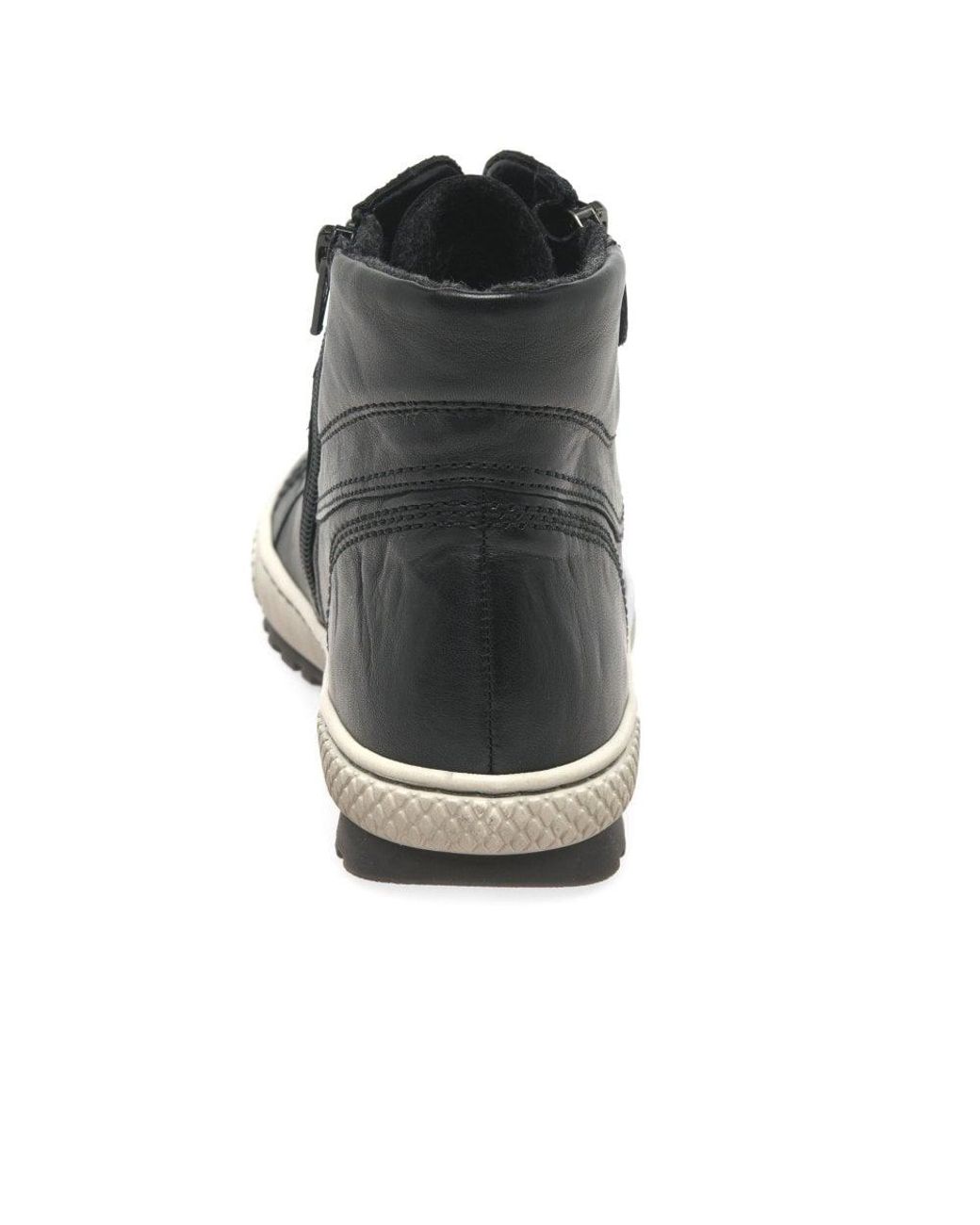 Gabor Black Bulner Casual Ankle Boots