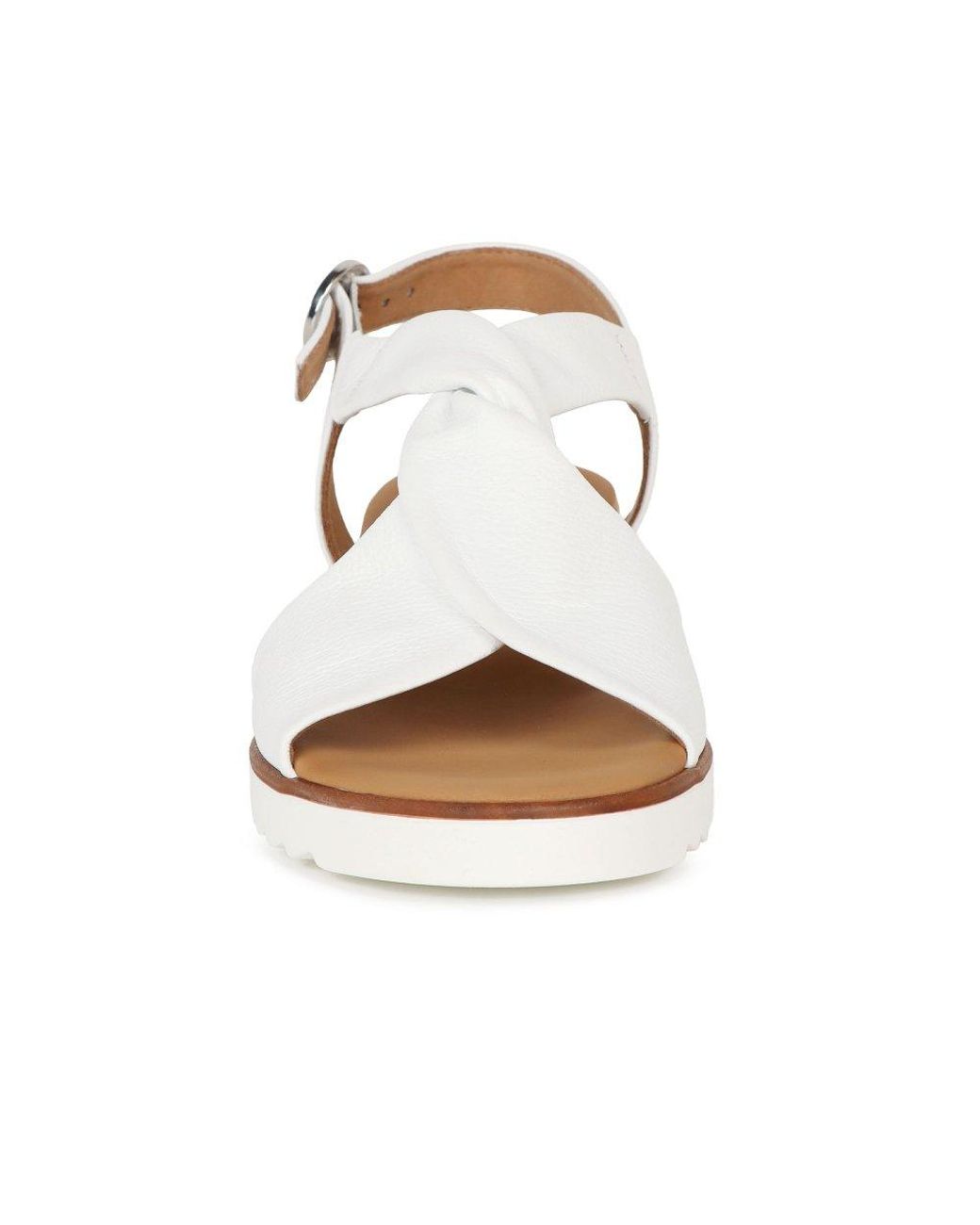 Gabor White Rich Sandals