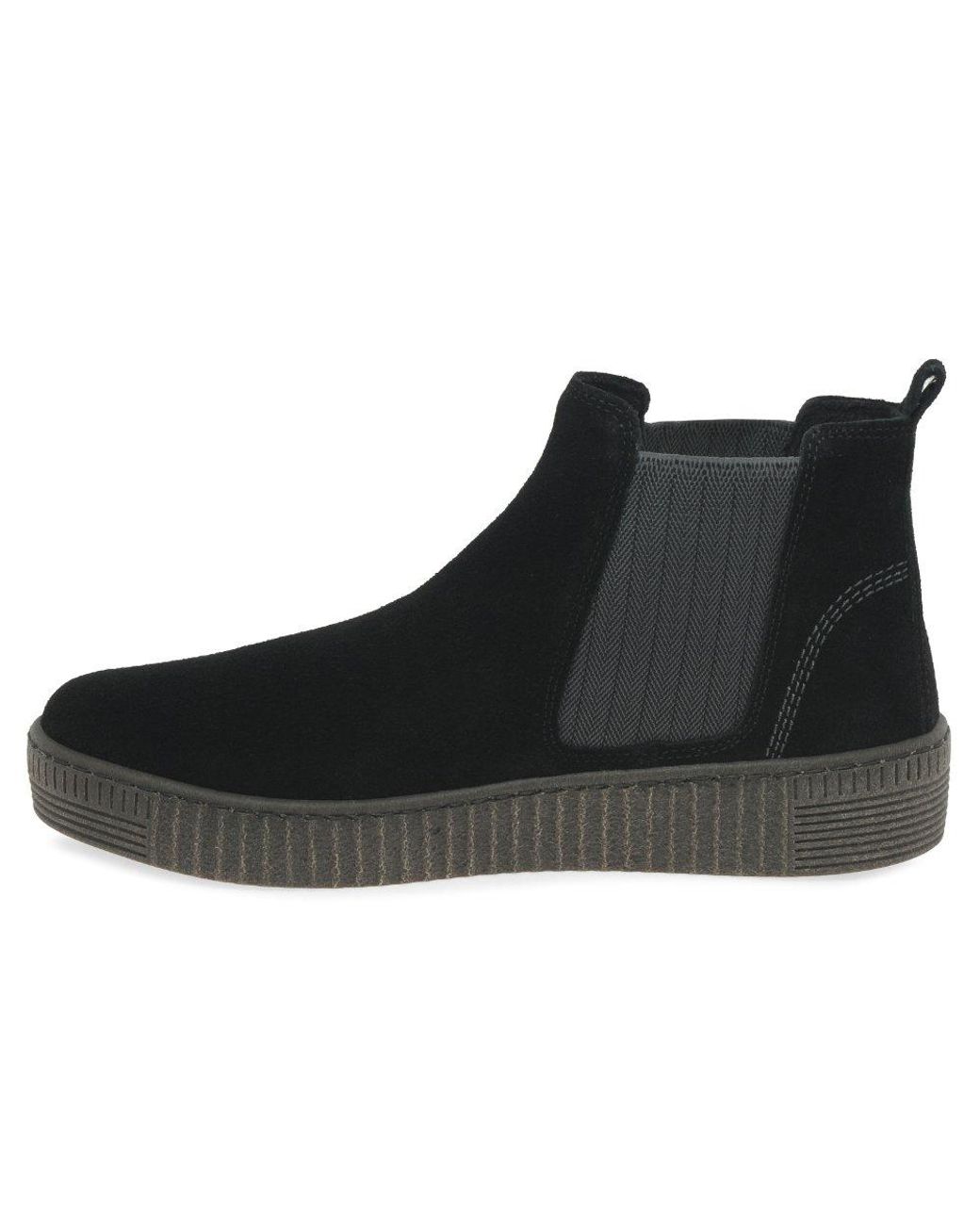 Gabor Black Lourdes Chelsea Boots