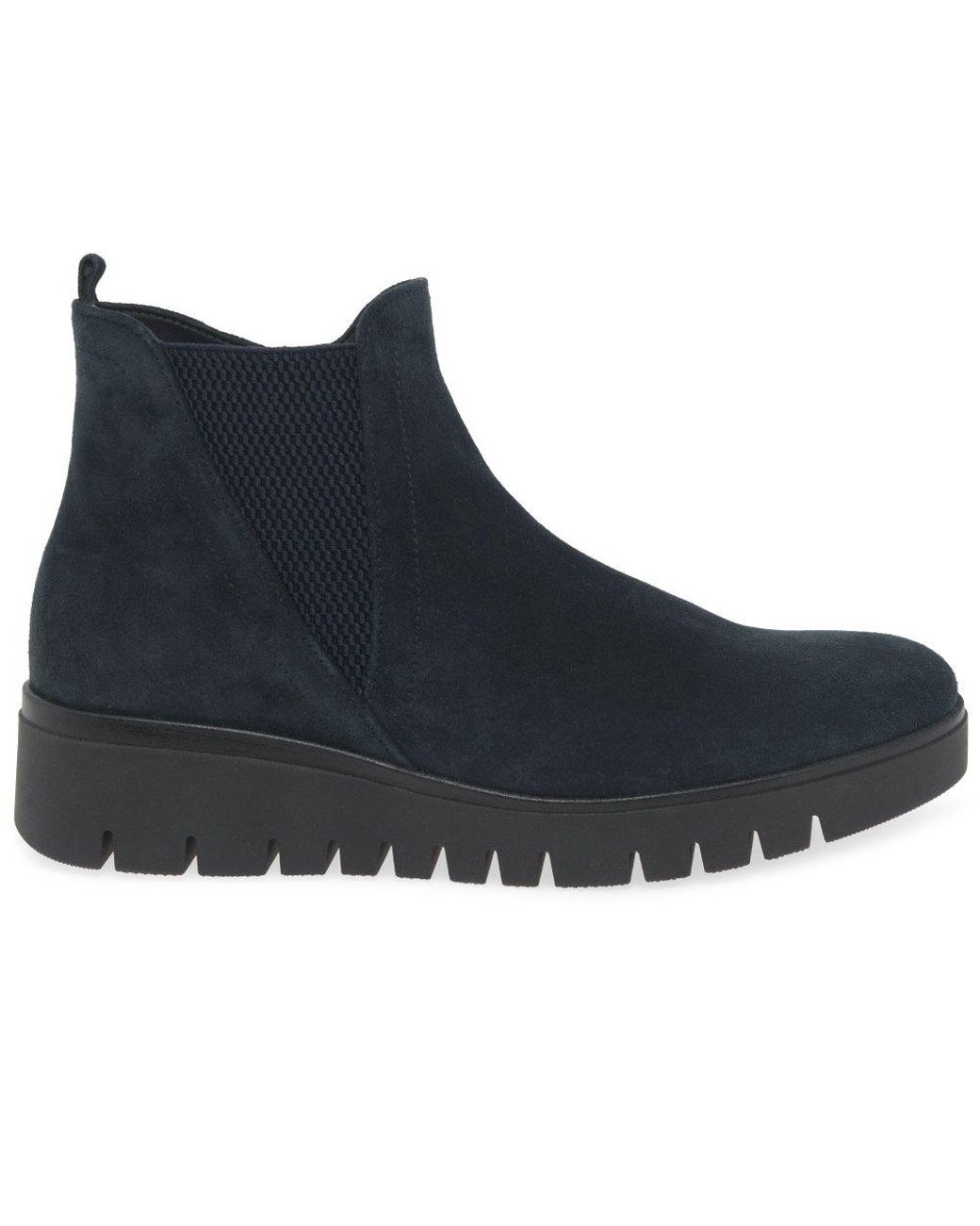 Gabor Blue Dublin Chelsea Boots