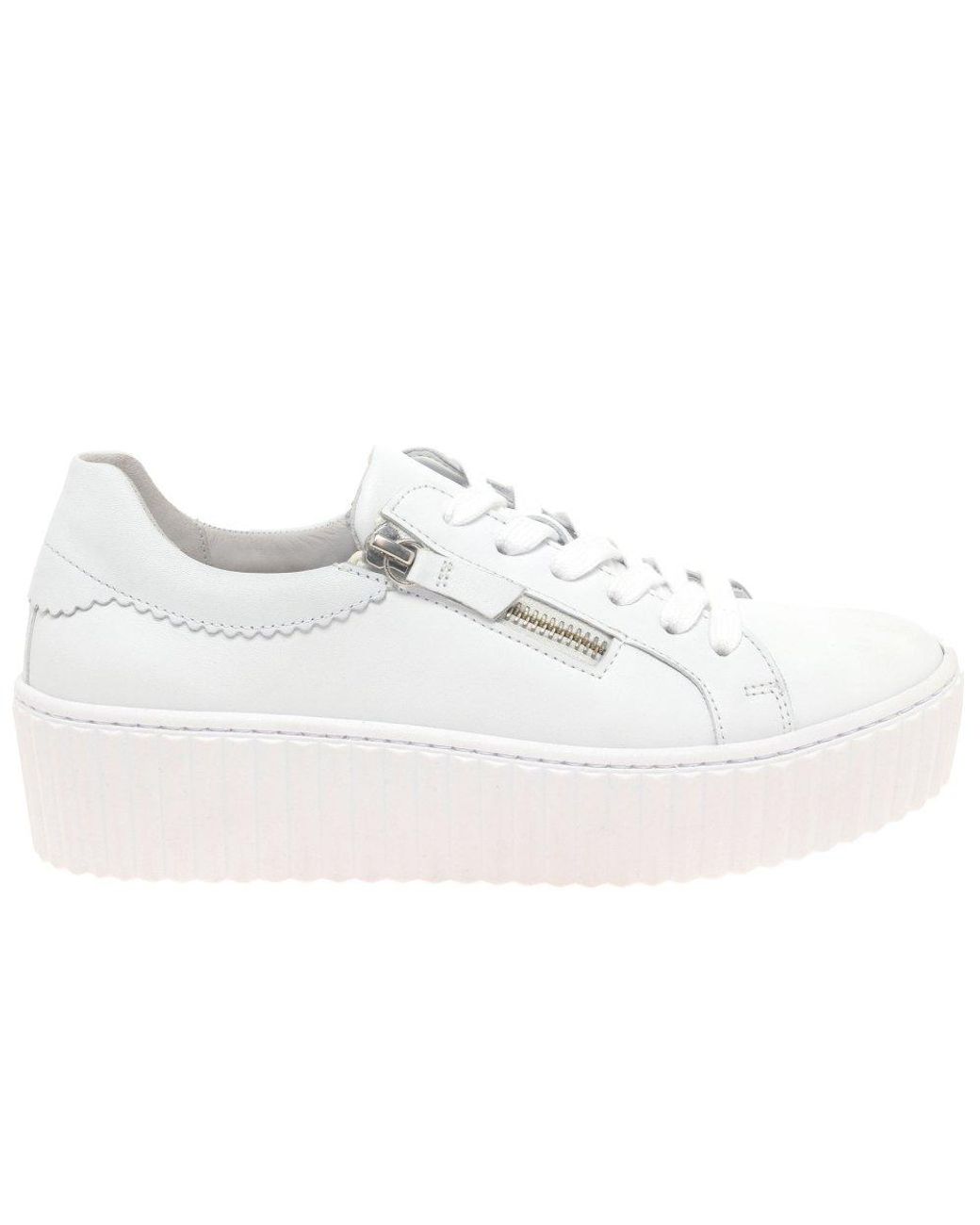 Gabor White Dolly Trainers