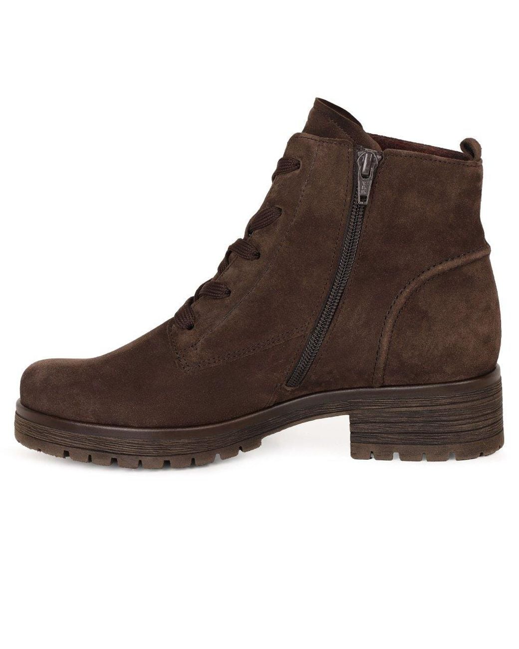 Gabor Brown Zumba Ankle Boots