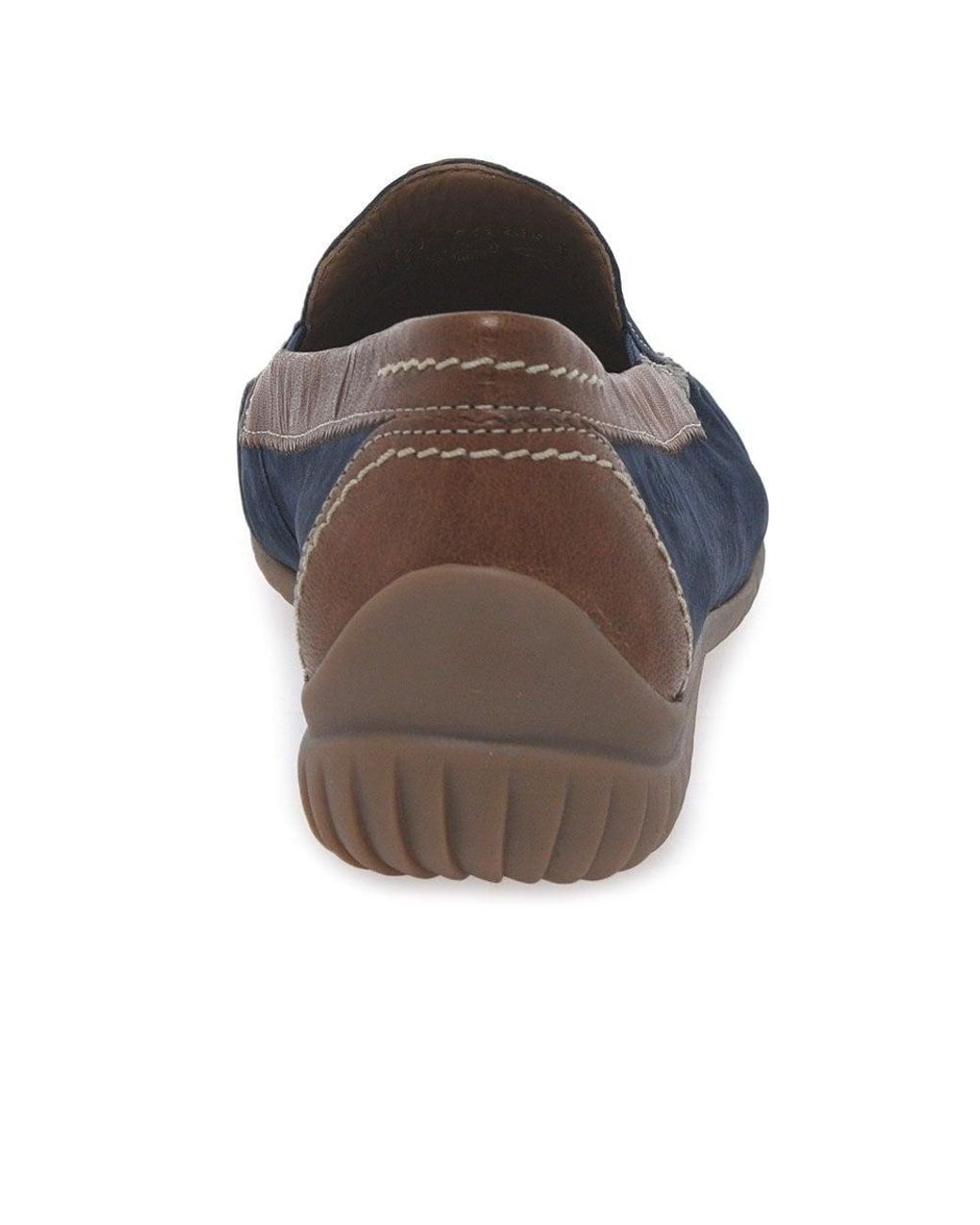 Gabor Blue California Sporty Moccasins