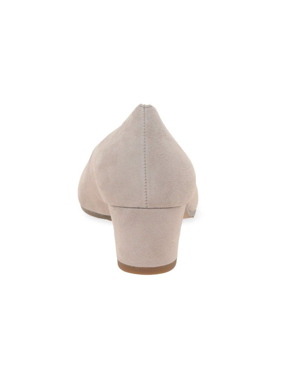 Gabor Gray Gigi Court Shoes