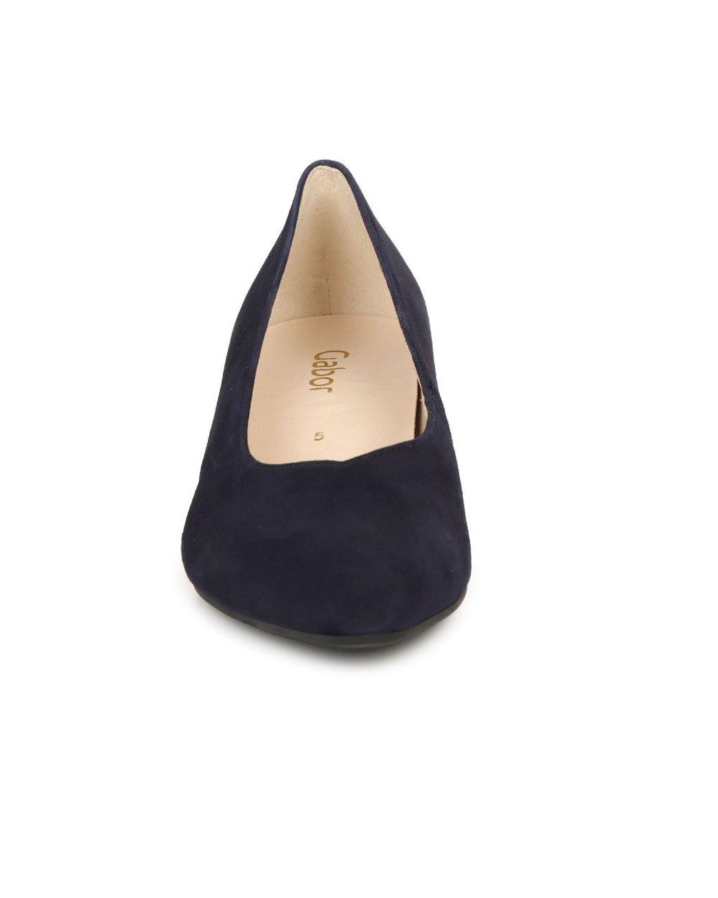 Gabor Blue Dixie Court Shoes