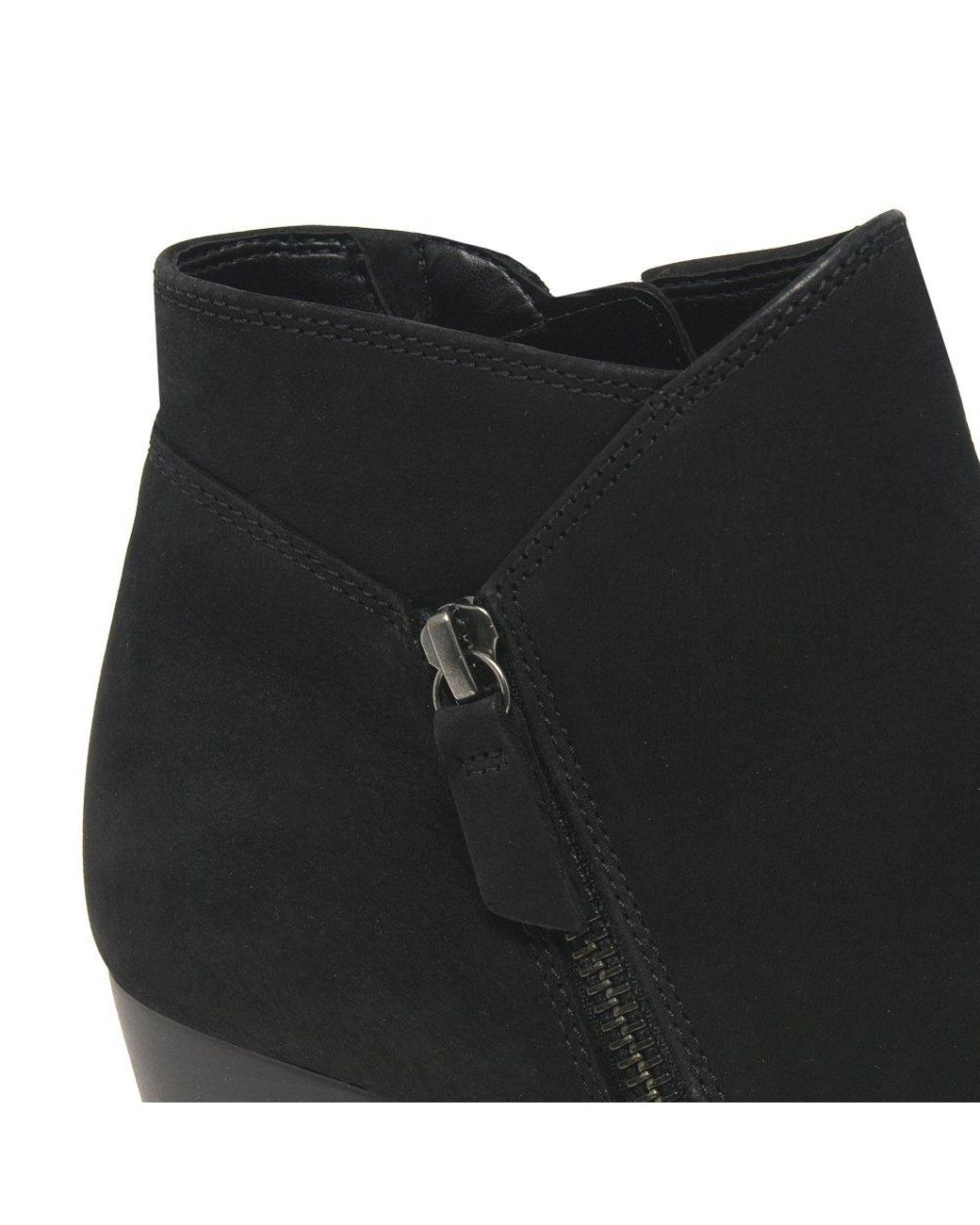 Gabor Black Olivetti Zip Fastening Ankle Boots