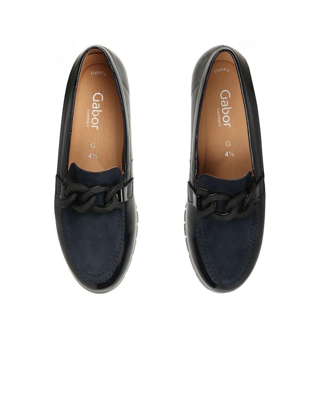 Gabor Blue Bea Loafers