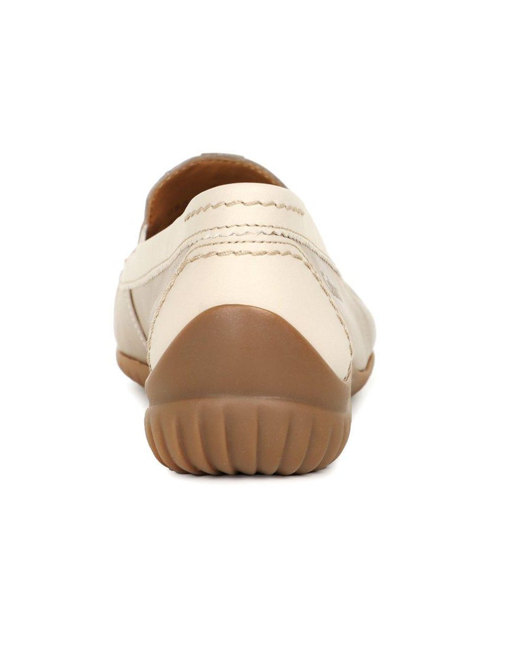 Gabor White California Sporty Moccasins