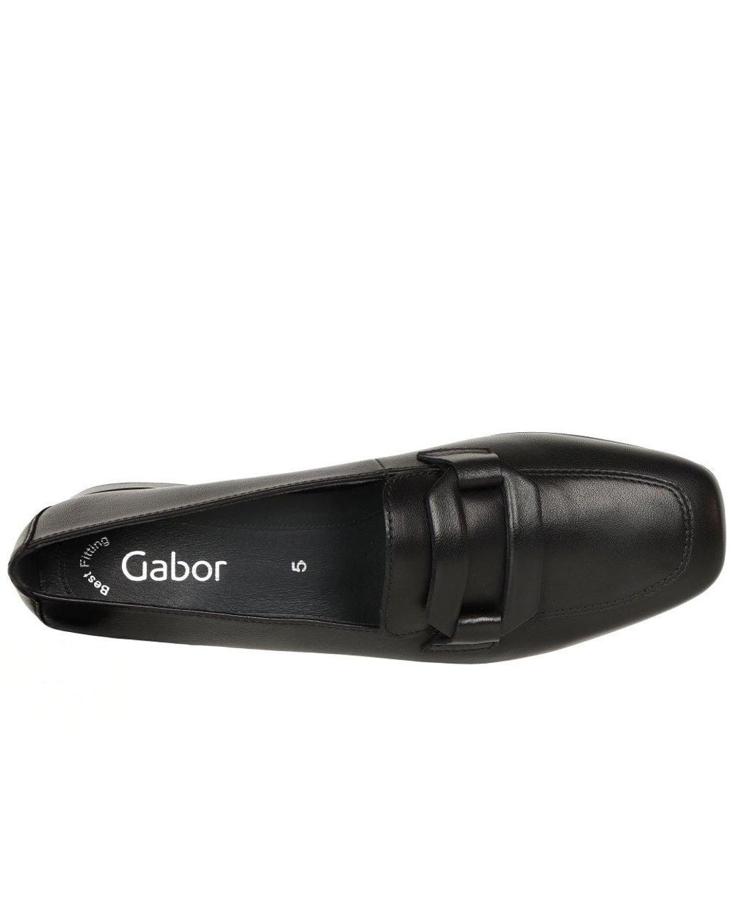 Gabor Black Great Loafers
