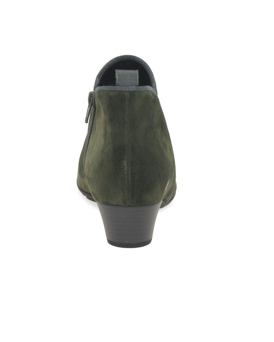 Gabor Green Trudy Ankle Boots