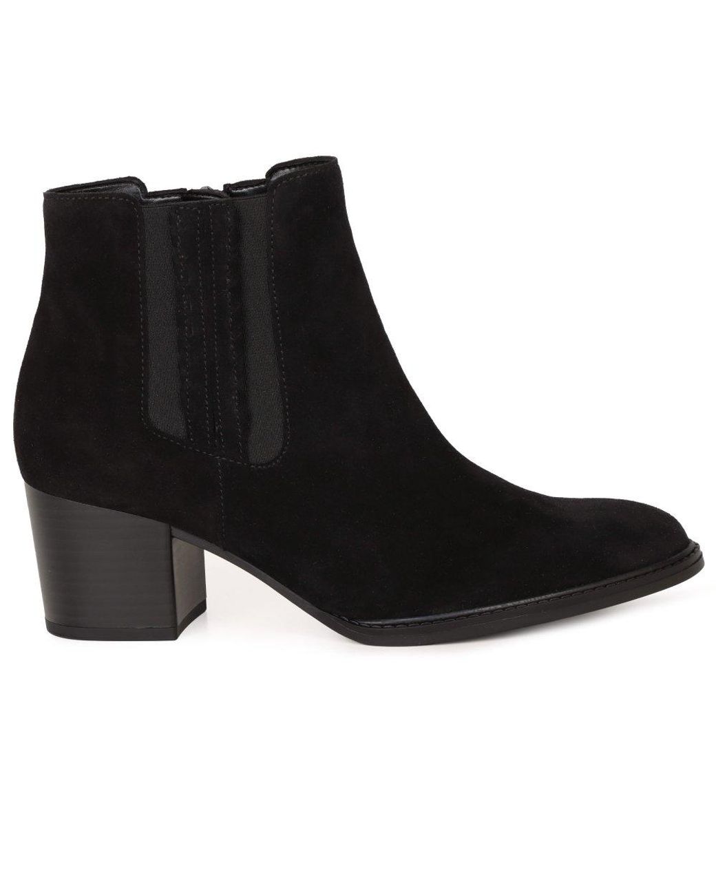 Gabor Black Region Ankle Boots