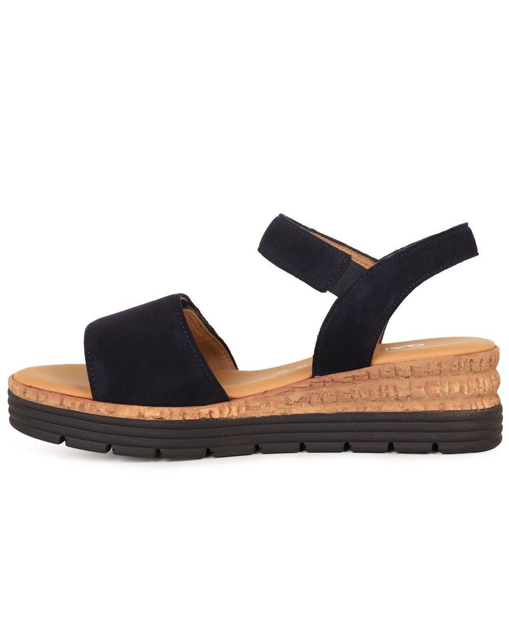 Gabor Metallic Shout Wedge Heel Sandals Lea (Uni)