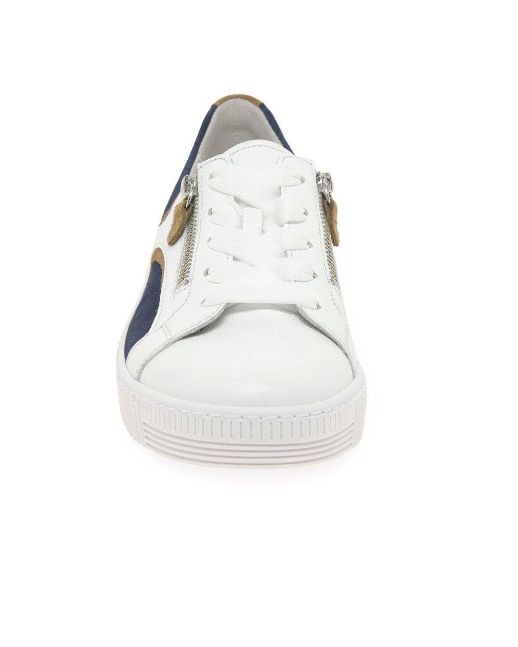 Gabor White Wemo Trainers