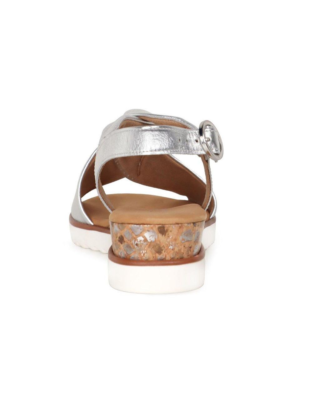 Gabor Metallic Rich Sandals