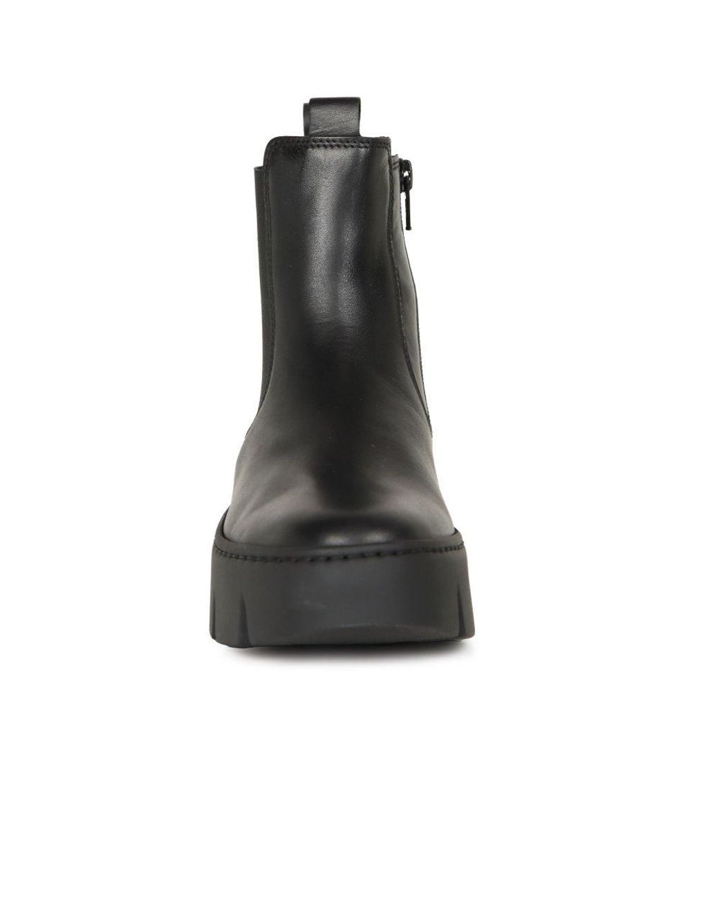Gabor Black Custom Chelsea Boots