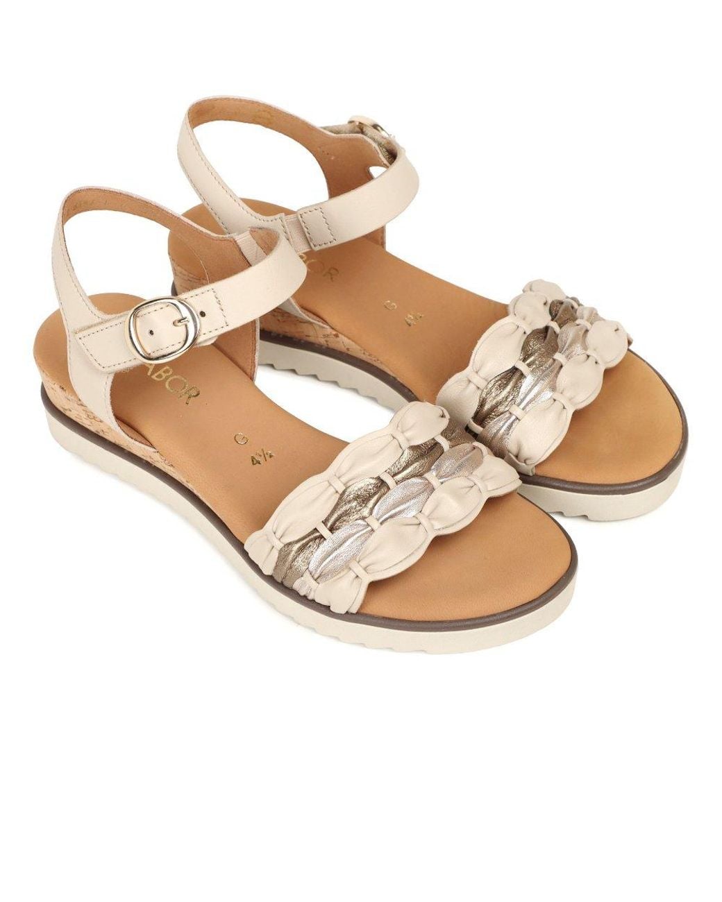 Gabor Metallic Revo Sandals
