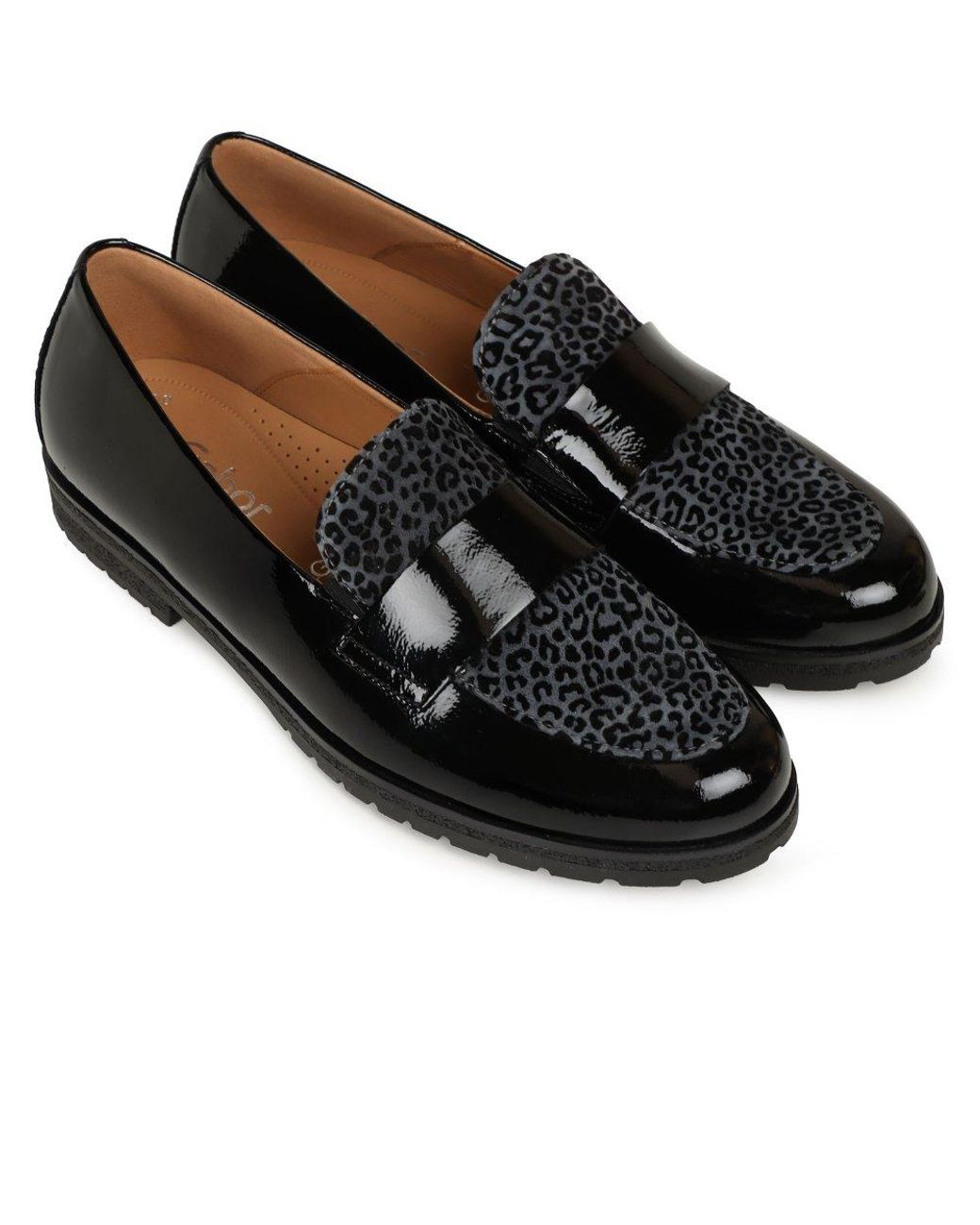 Gabor Black Elder Loafers