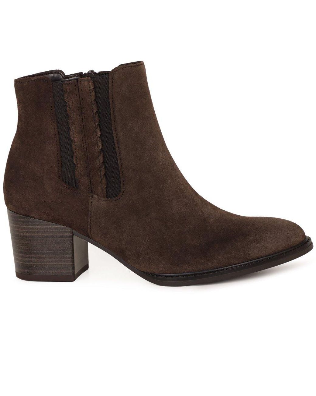 Gabor Brown Region Ankle Boots