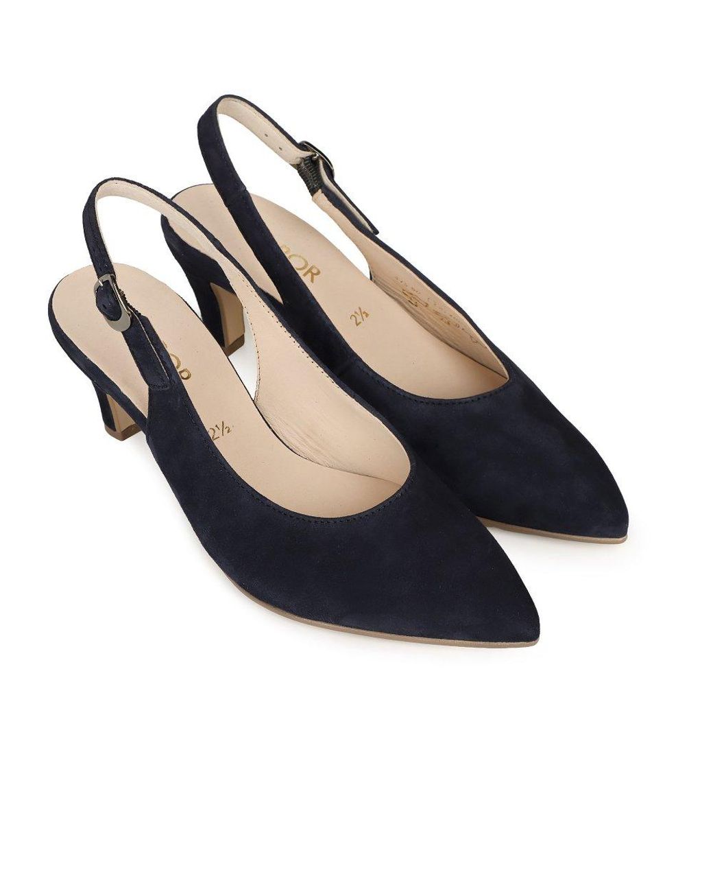 Gabor Natural Lazona Court Shoes