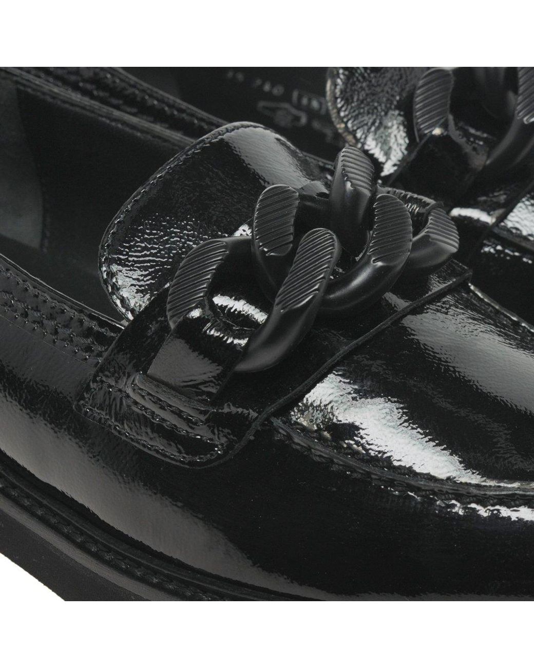 Gabor Black Squeeze Loafers