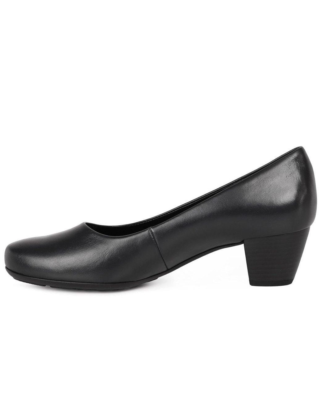 Gabor Blue Brambling Court Shoes
