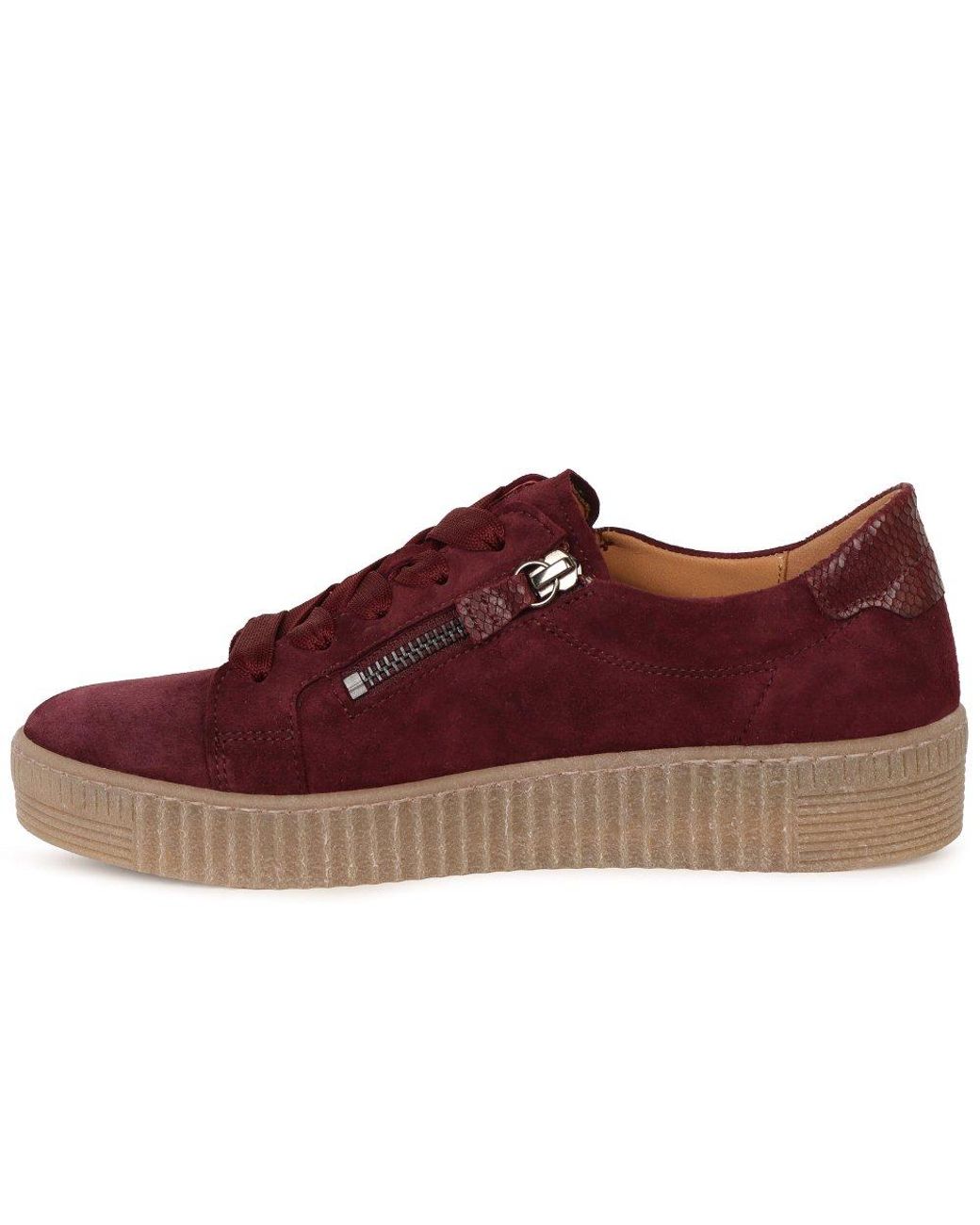 Gabor Red Wisdom Trainers