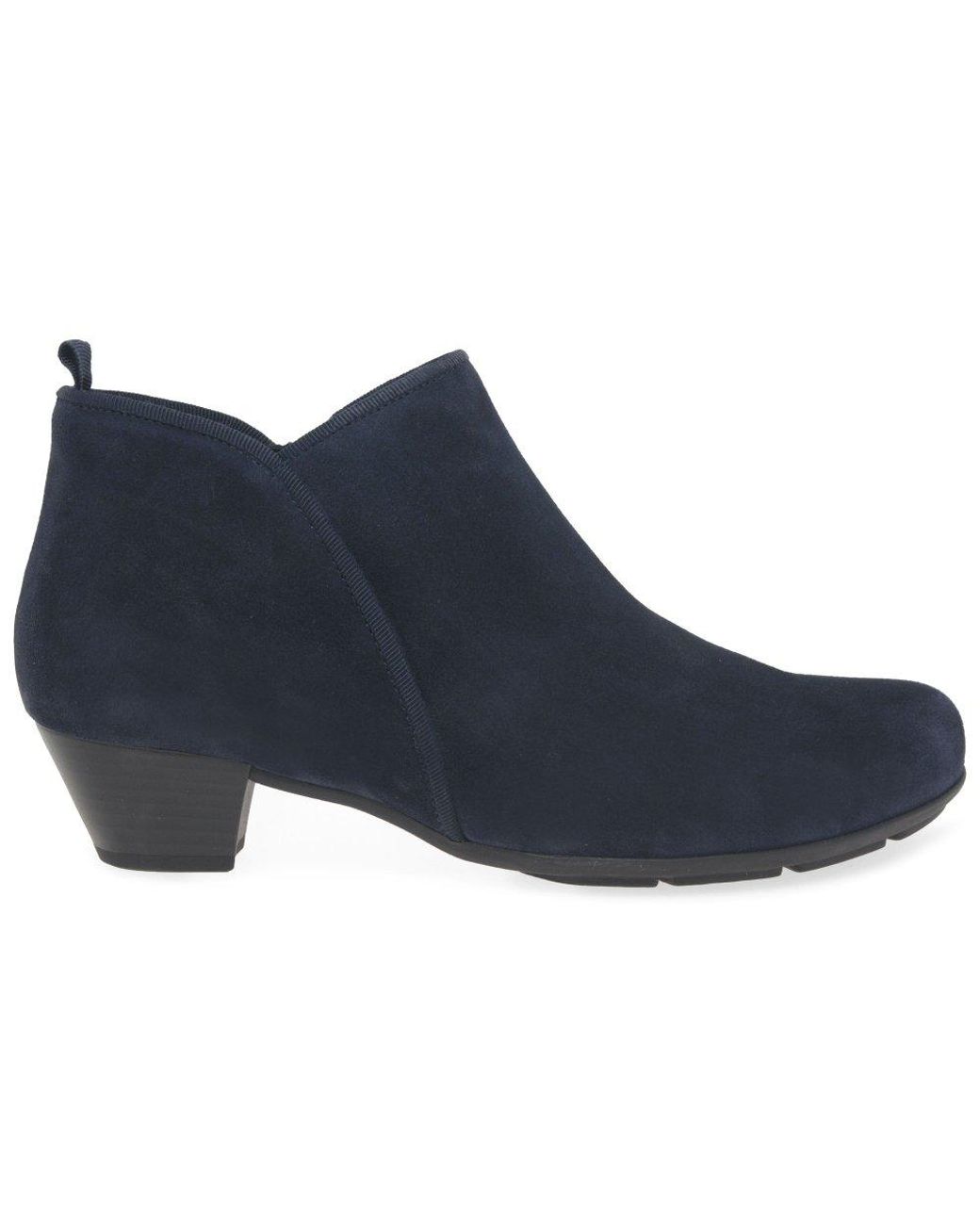 Gabor Blue Trudy Ankle Boots