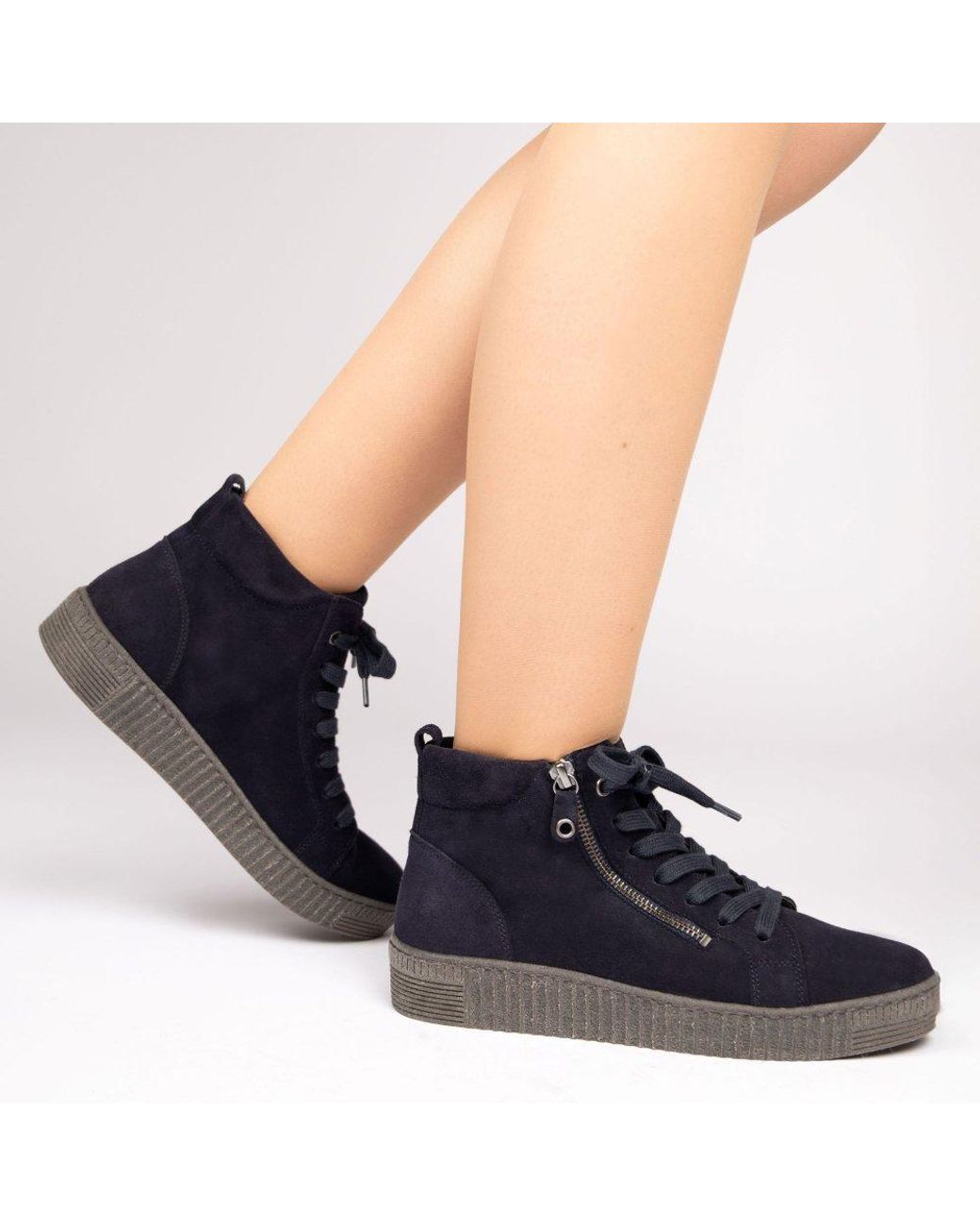 Gabor Brown Lake Ankle Boots