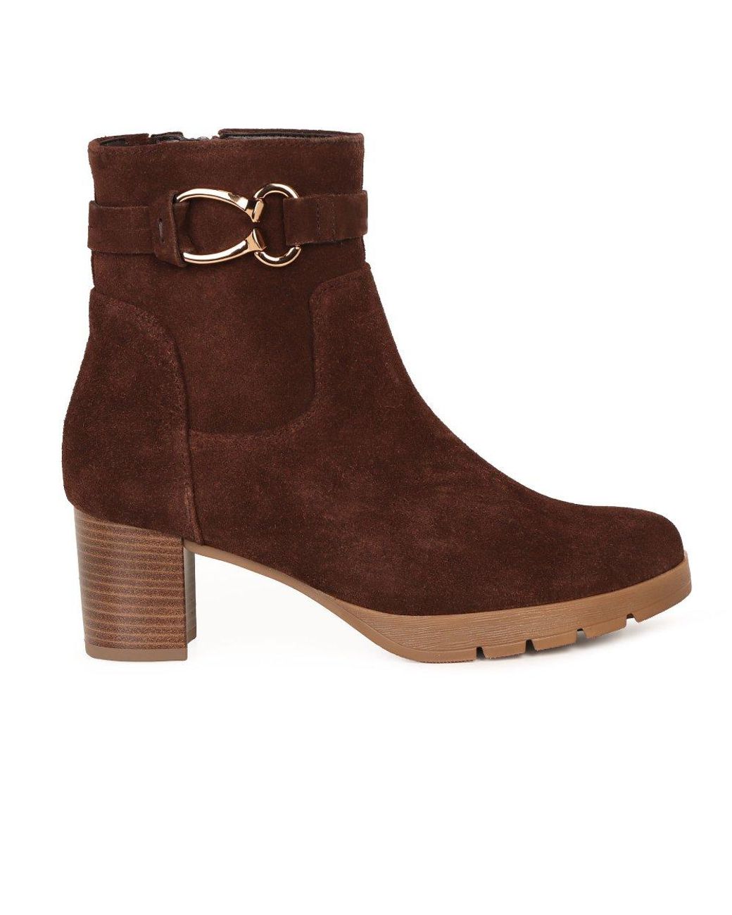 Gabor Brown Emilia Ankle Boots