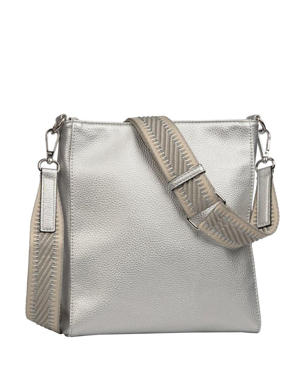 Gabor Gray Silena Cross Messenger Bag