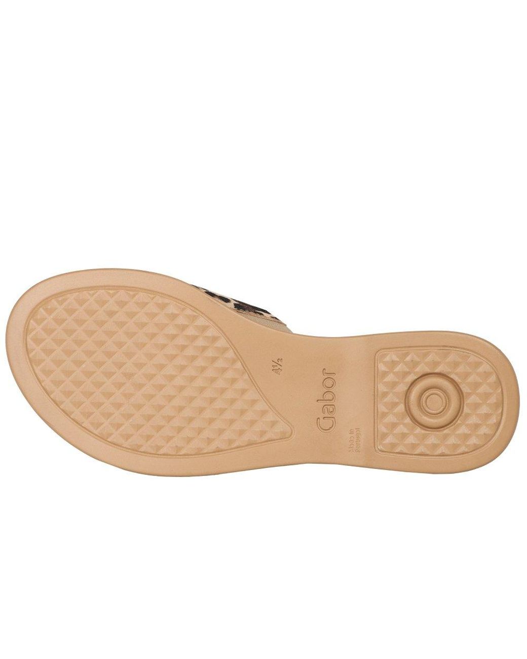 Gabor Brown Oakwood Sandals