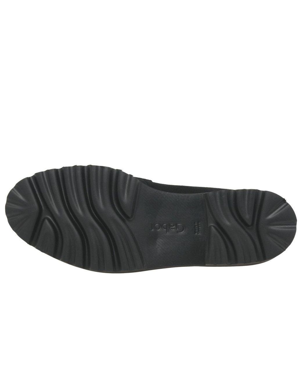 Gabor Black Squeeze Loafers