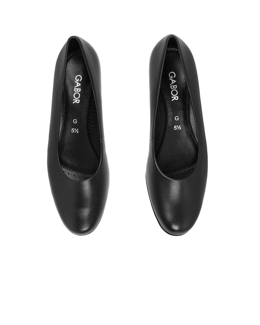 Gabor Blue Brambling Court Shoes