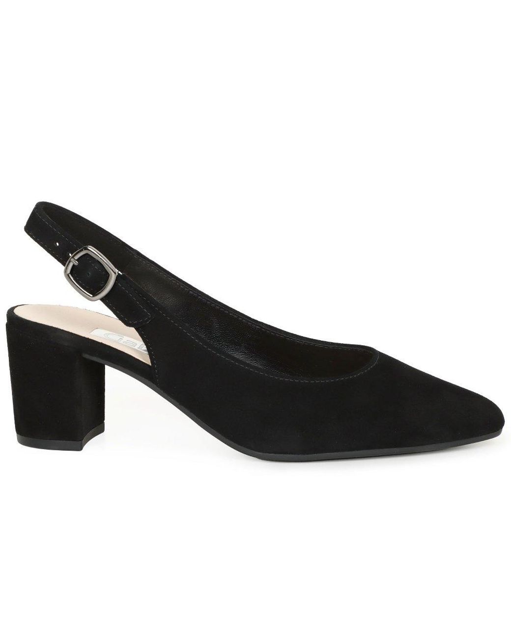 Gabor Black Helmsdale &Apos;S Court Shoes