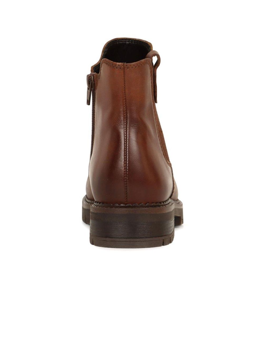 Gabor Brown Liquer Chelsea Boots