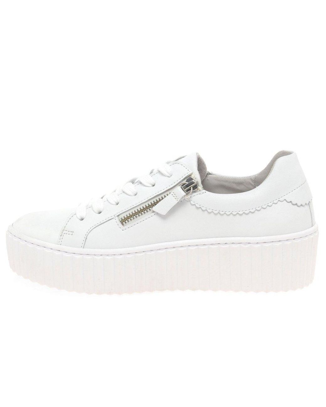 Gabor White Dolly Trainers
