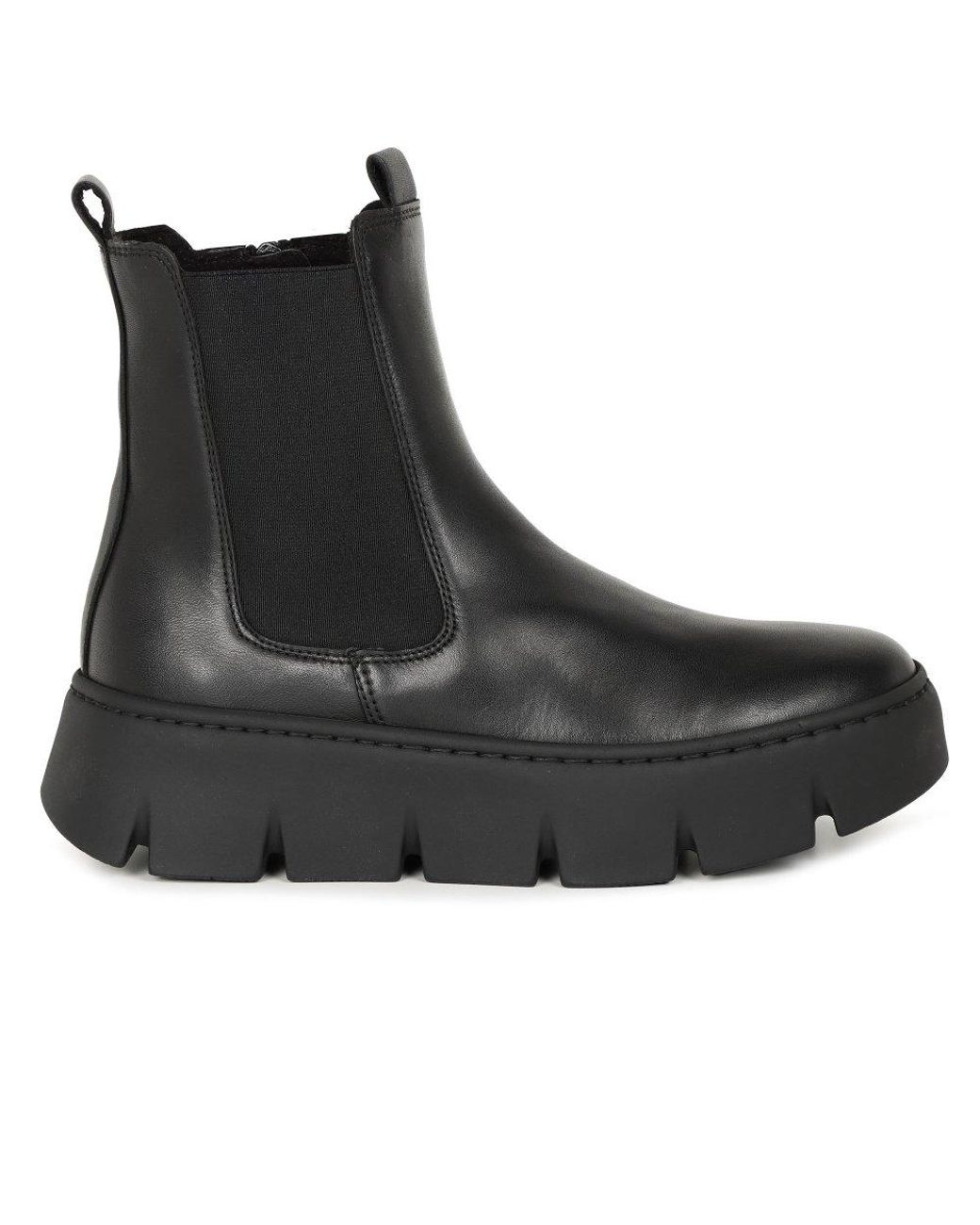 Gabor Black Custom Chelsea Boots