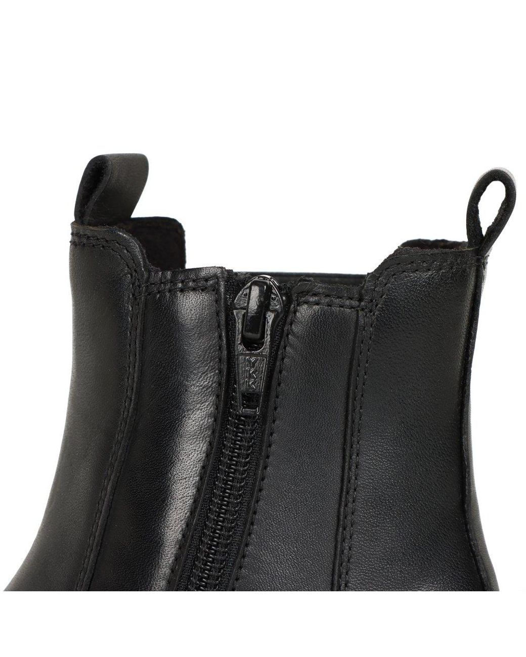 Gabor Black Custom Chelsea Boots