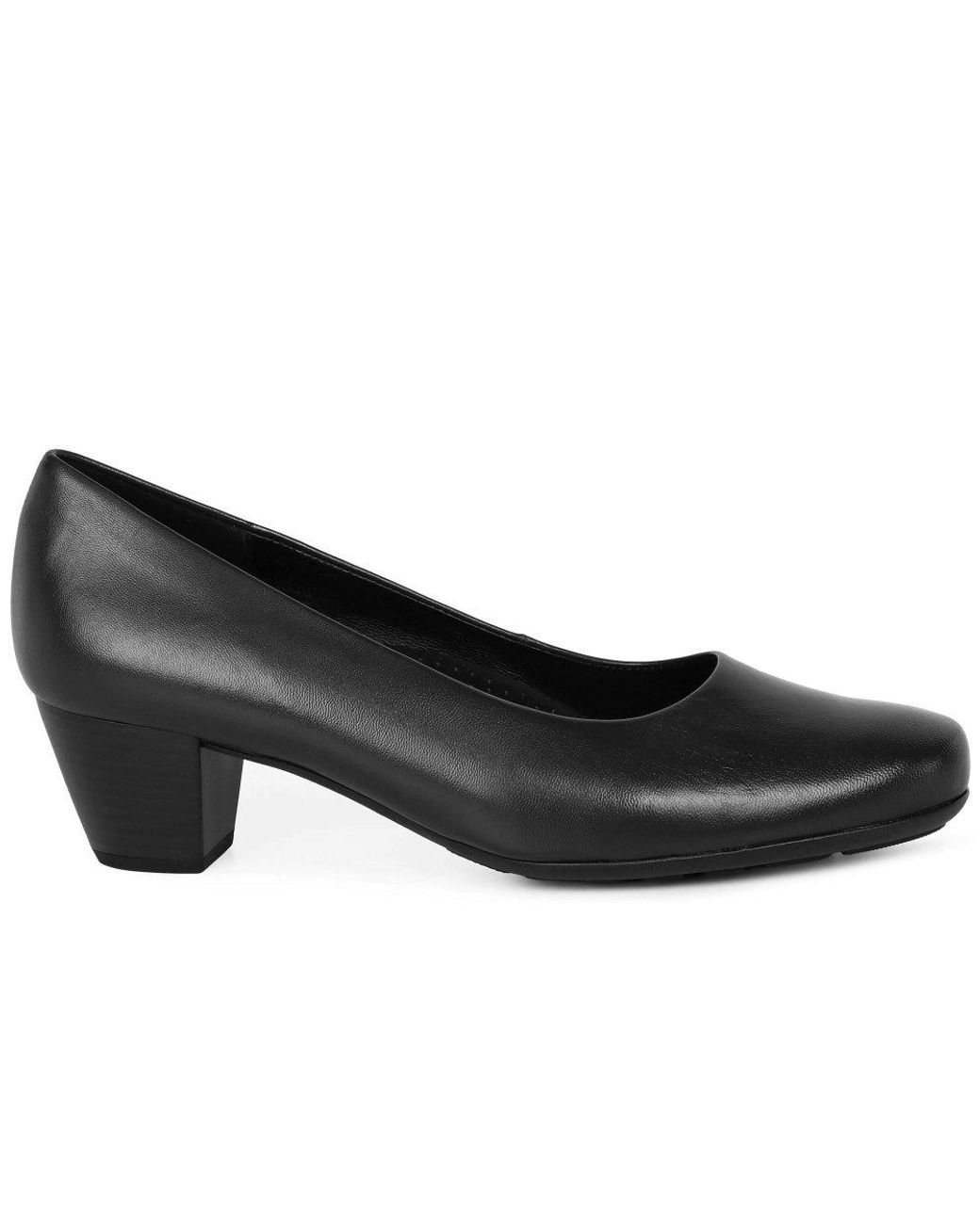 Gabor Blue Brambling Court Shoes