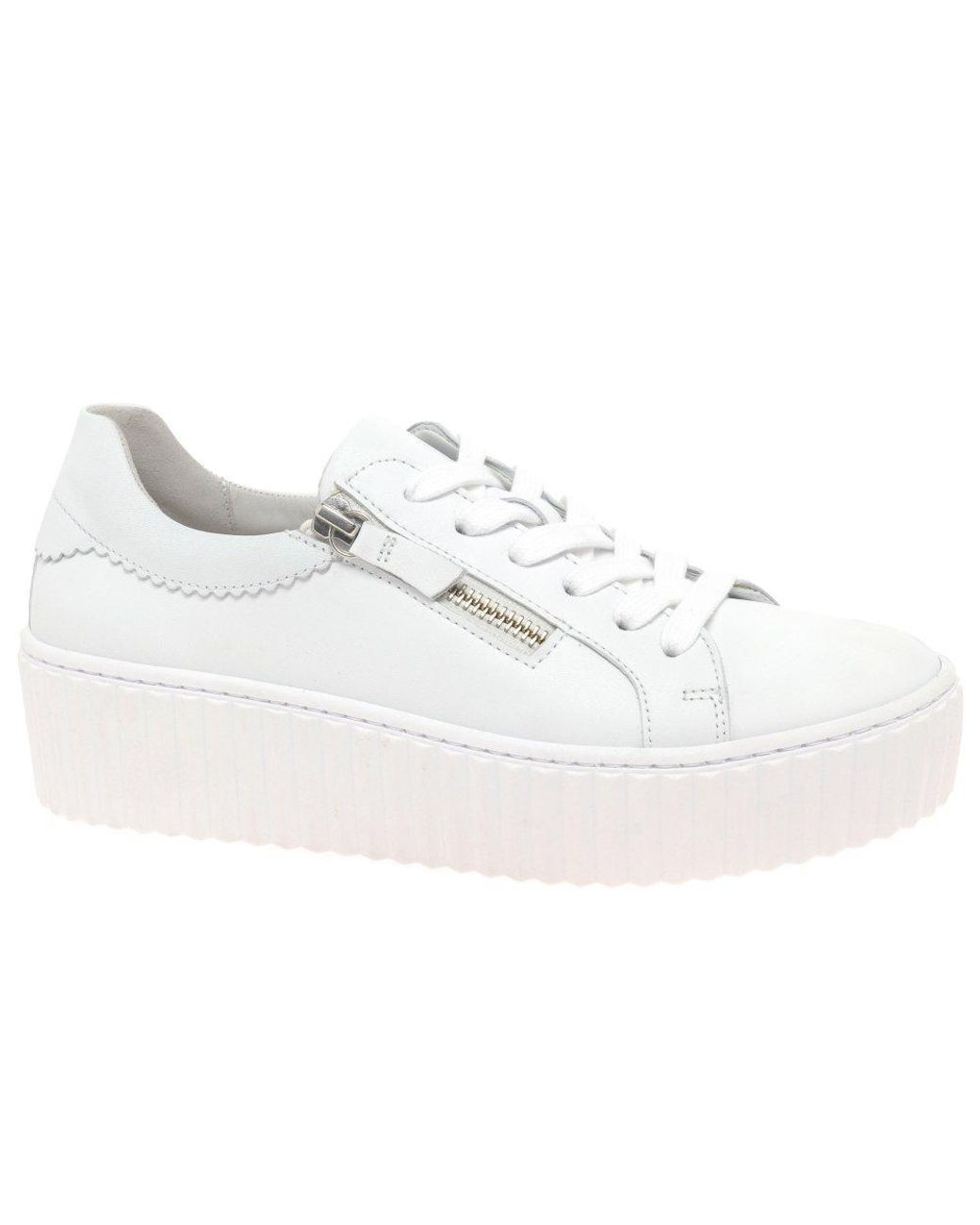 Gabor White Dolly Trainers