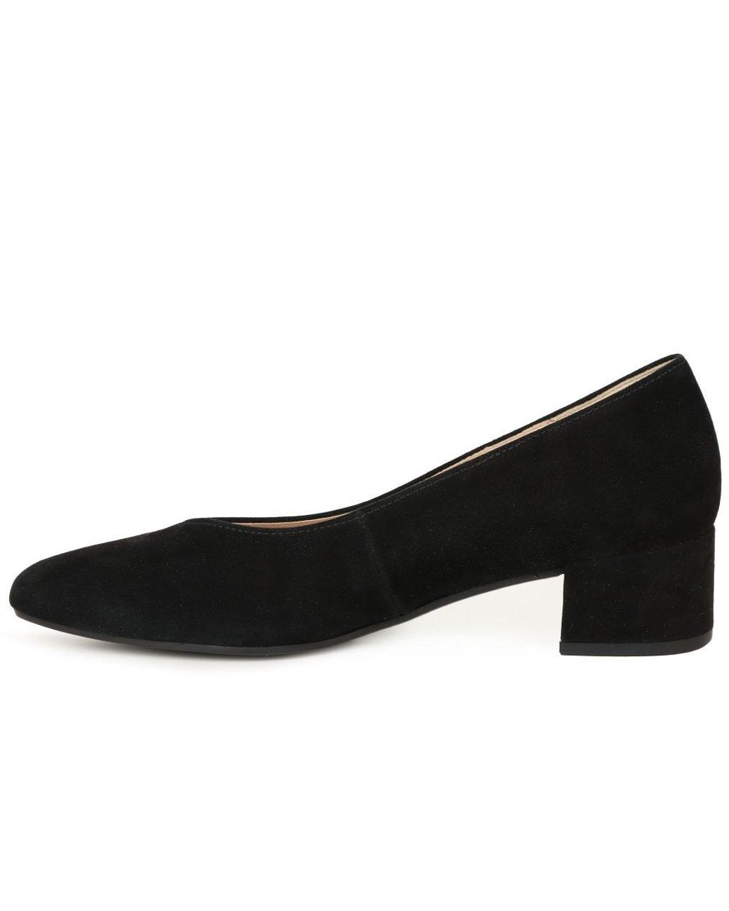 Gabor Black Dixie Court Shoes