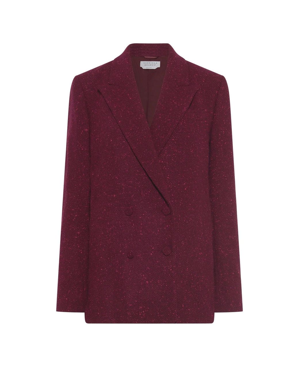 Gabriela Hearst Purple Elliot Blazer