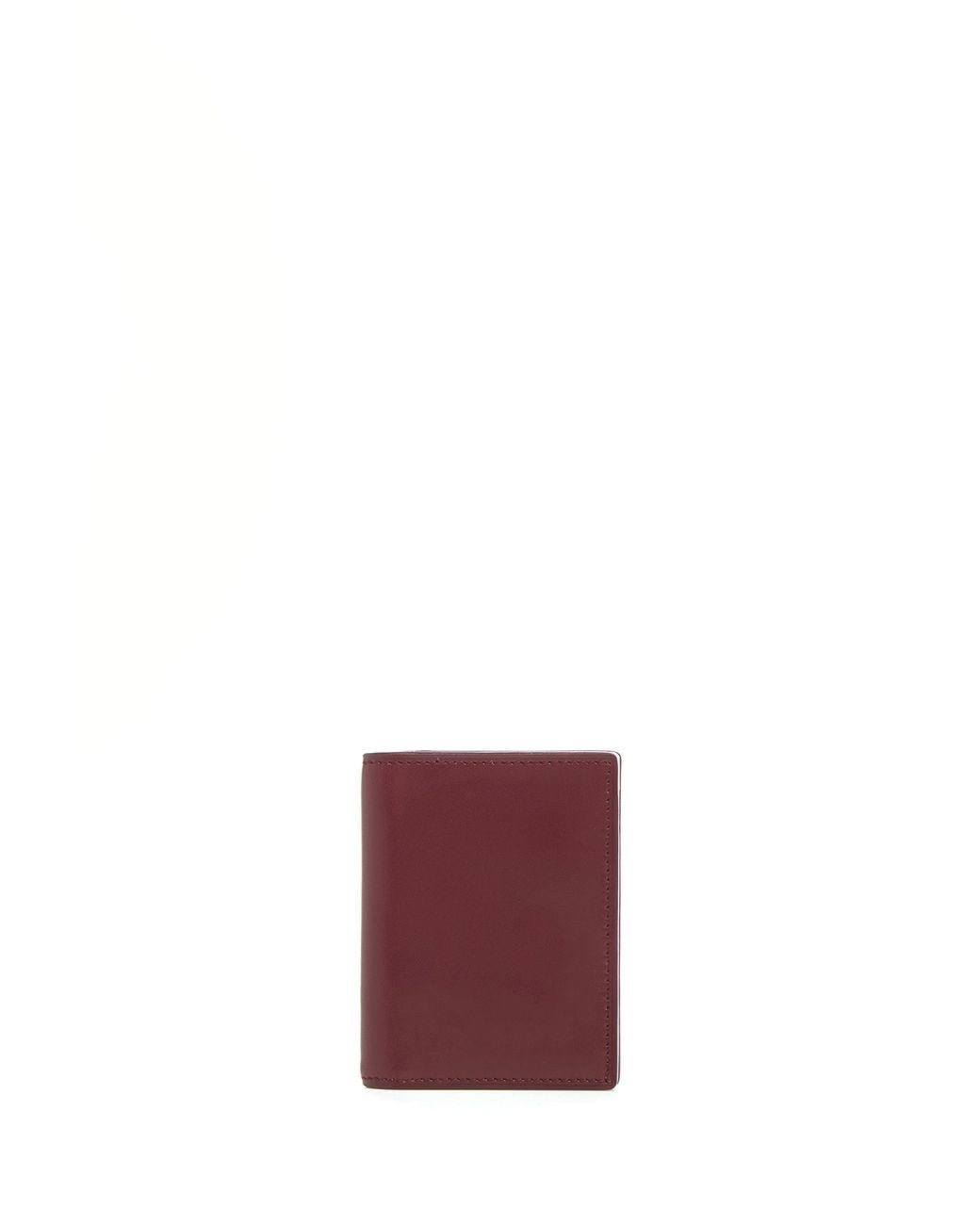 Gabriela Hearst Purple Simple Card Wallet