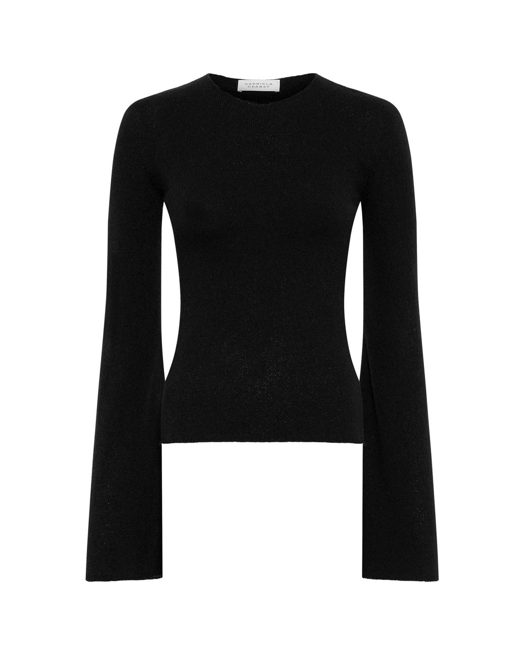 Gabriela Hearst Black Rafa Knit Top