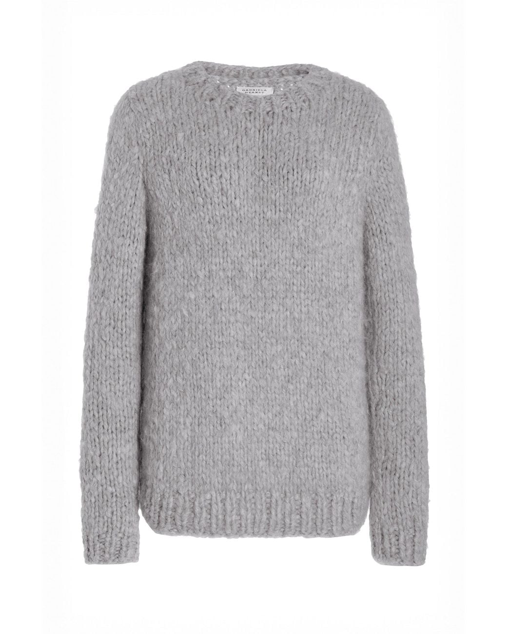 Gabriela Hearst Gray Lawrence Knit Sweater for men