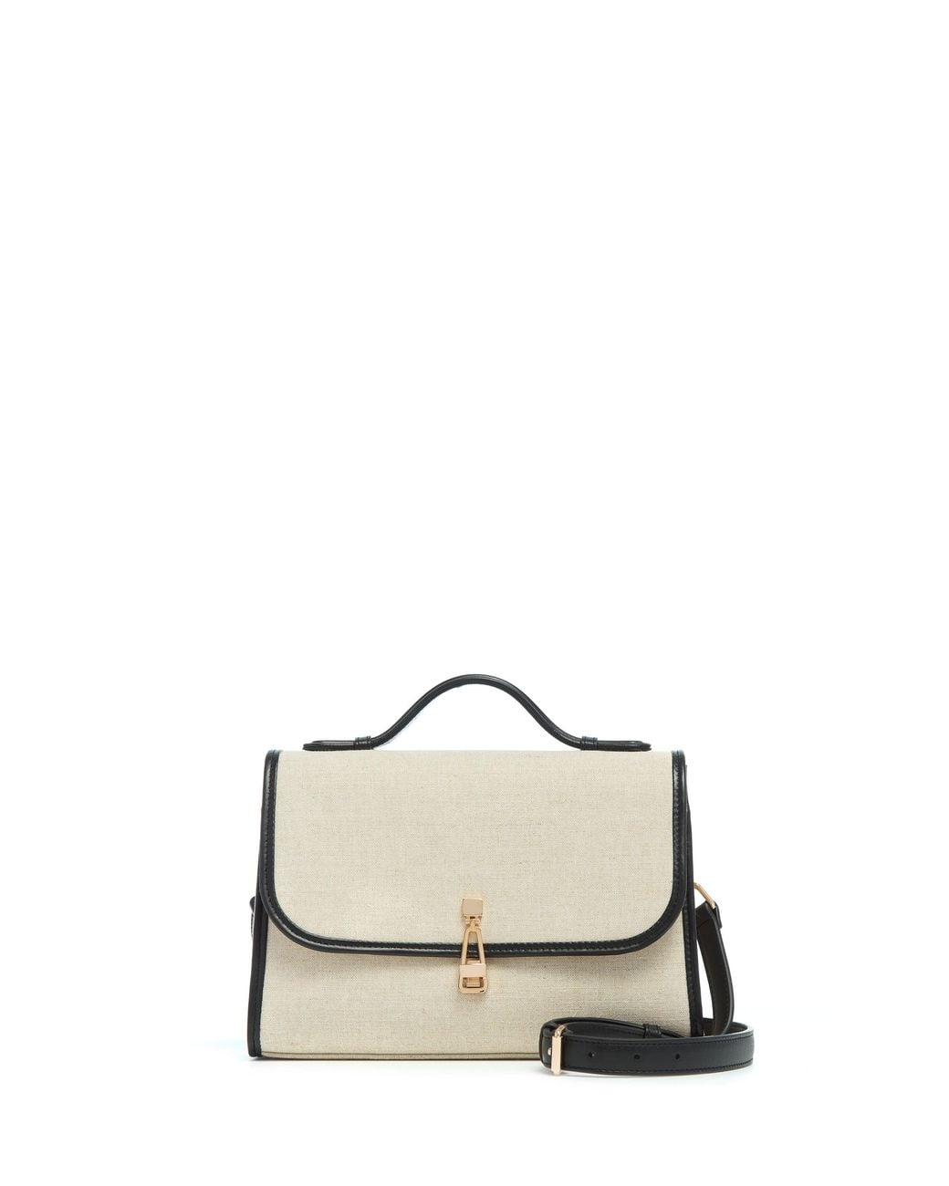 Gabriela Hearst Natural Medium Leonora Flap Bag