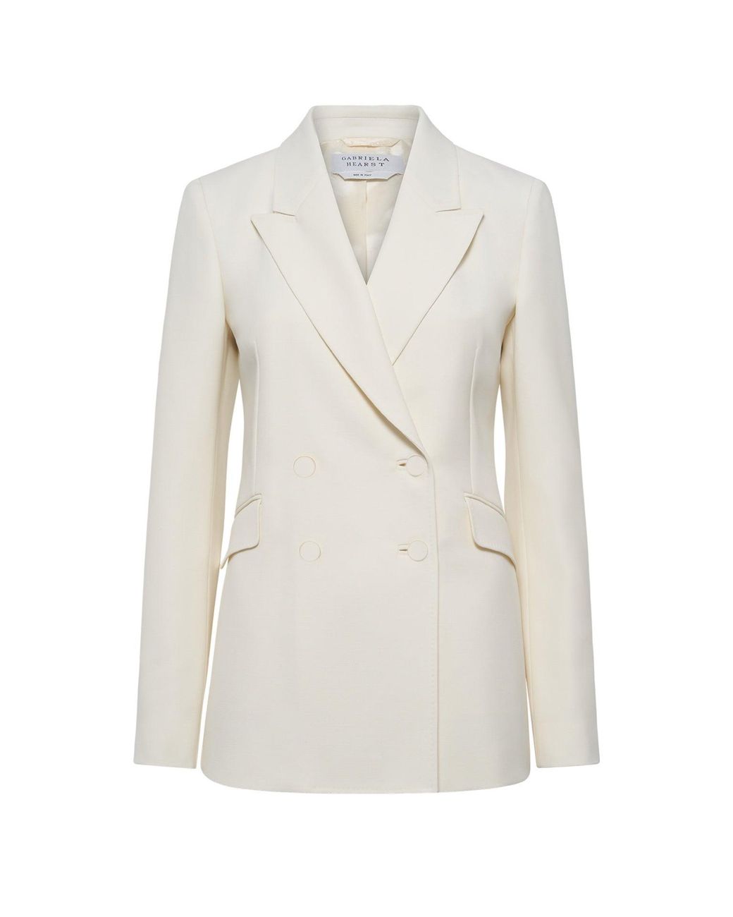 Gabriela Hearst White Angela Blazer